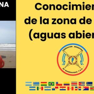 Conocimiento de la zona de baño (aguas abiertas)